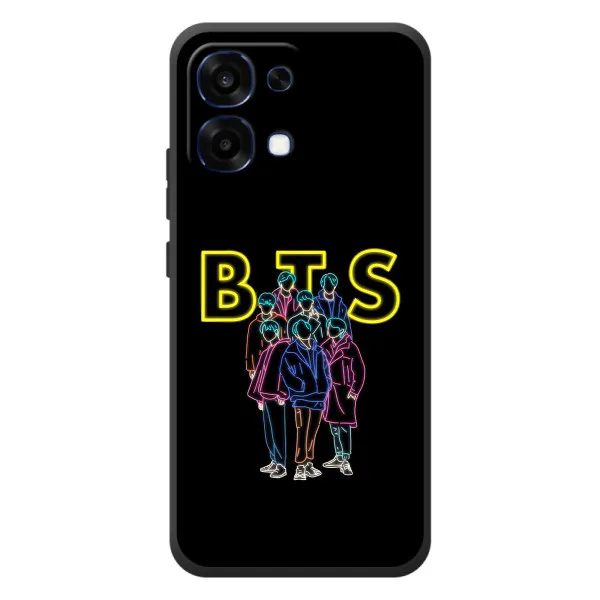Чехол с принтом «BTS стайл» для OPPO A6 Pro
