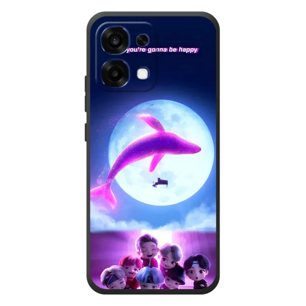 Чехол с принтом «КИТ BTS» для OPPO A6 Pro