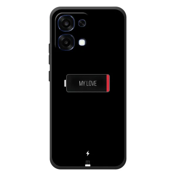 Чехол с принтом «Love battery» для OPPO A6 Pro
