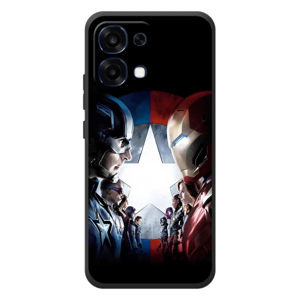 Чохол з принтом «Марвел стайл» для OPPO A6 Pro