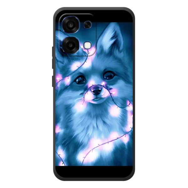 Чехол с принтом «Яркая лисичка» для OPPO A6 Pro