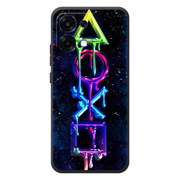Чохол з принтом «Pleystation лого» для OPPO A6 Pro