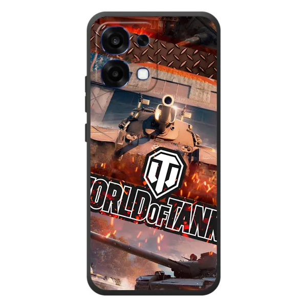 Чохол з принтом «World of Tanks» для OPPO A6 Pro