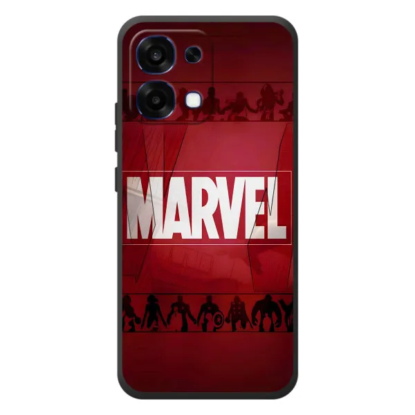 Чохол з принтом «MARVEL» для OPPO A6 Pro