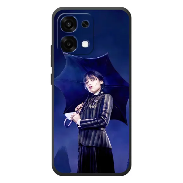 Чохол з принтом «Венсдей» для OPPO A6 Pro