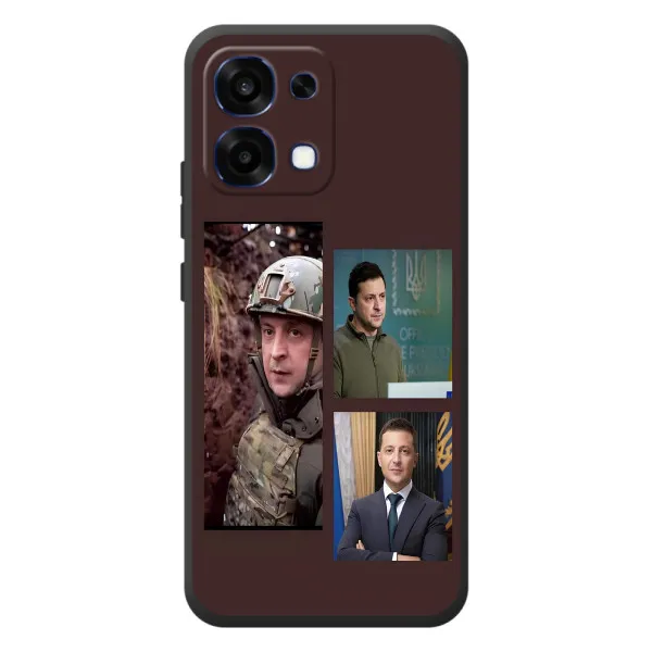 Чохол з принтом «Президент» для OPPO A6 Pro