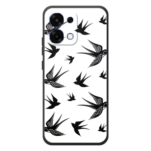 Чехол с принтом «Ласточки» для OPPO A6 Pro
