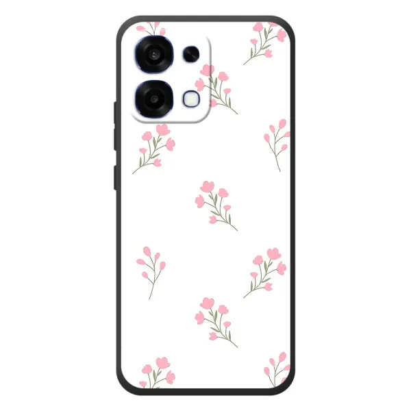Чехол с принтом «Розовые цветы» для OPPO A6 Pro