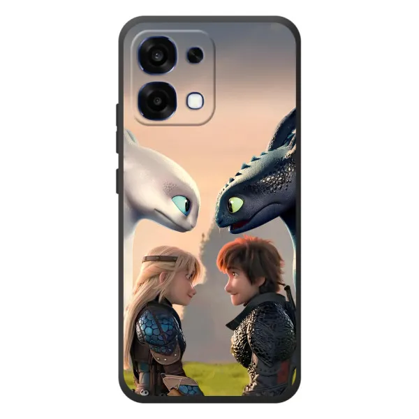 Чехол с принтом «Иккинг и Астрид» для OPPO A6 Pro Чехол с принтом «Иккинг и Астрид» для OPPO A6 Pro