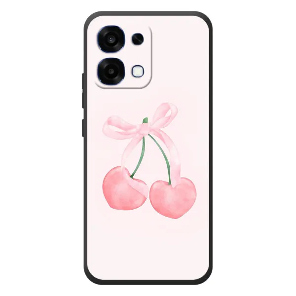 Чехол с принтом «Розовые вишни» для OPPO A6 Pro