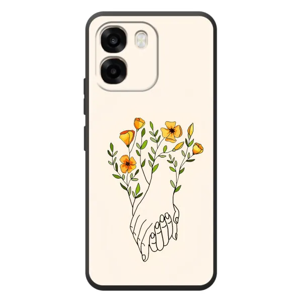 Чехол с принтом «Руки любви» для OPPO A6