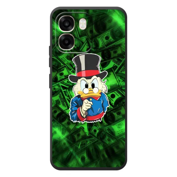 Чехол с принтом «Скрудж МакДак» для OPPO A6