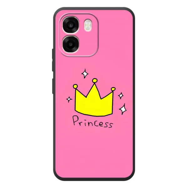 Чехол с принтом «Princess» для OPPO A6