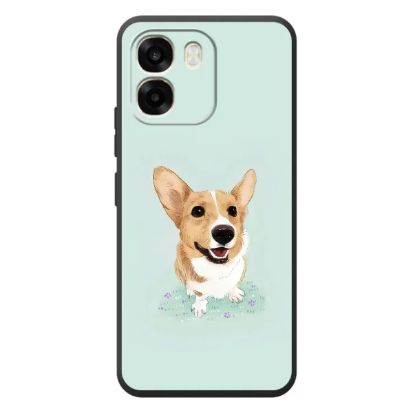 Чехол с принтом «Корги» для OPPO A6 Чехол с принтом «Корги» для OPPO A6