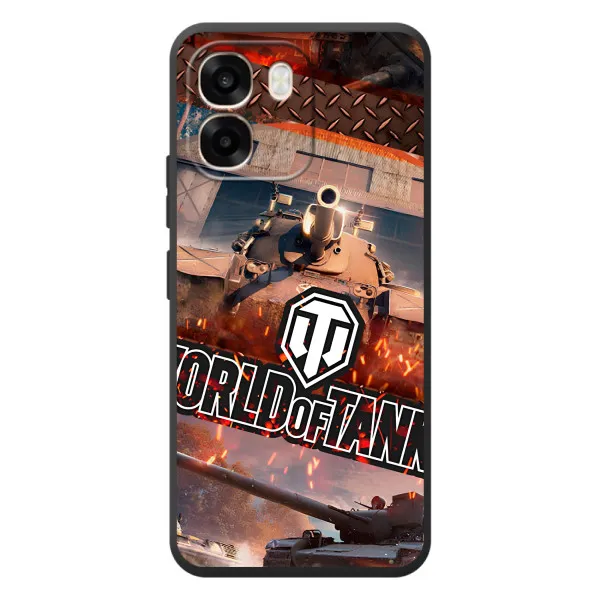Чехол с принтом «World of Tanks» для OPPO A6