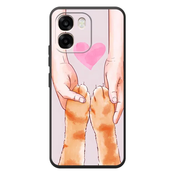 Чехол с принтом «Любовь к котикам» для OPPO A6