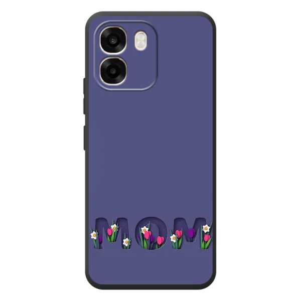 Чехол с принтом «Мама в цветах» для OPPO A6