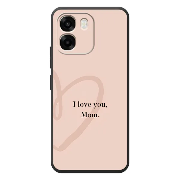 Чехол с принтом «Сердце маме» для OPPO A6