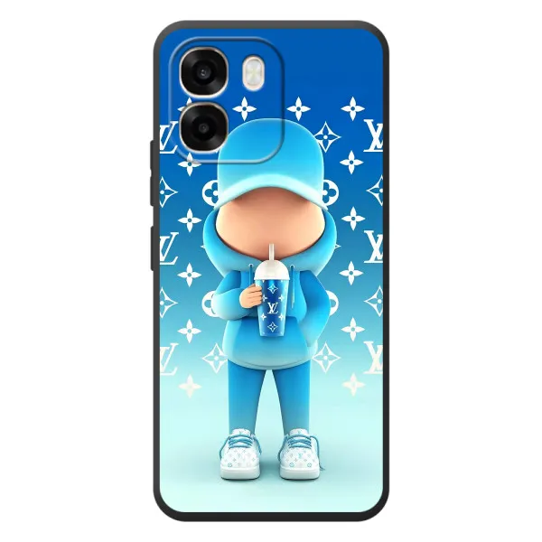 Чехол с принтом «Парень LV» для OPPO A6