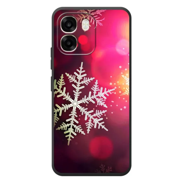 Чехол с принтом «Снежинка» для OPPO A6