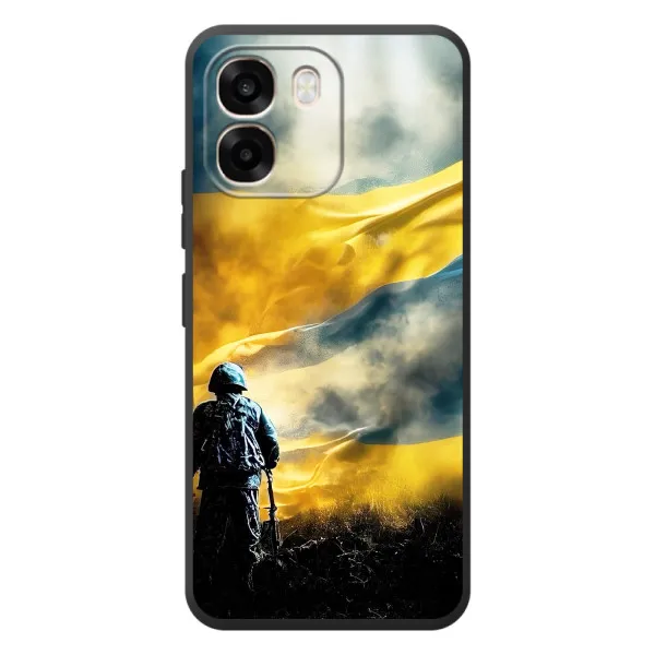 Чехол с принтом «Война» для OPPO A6
