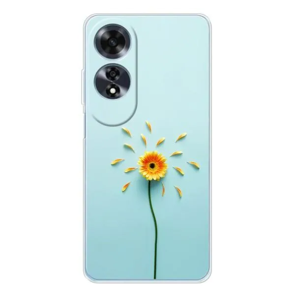 Чехол с принтом «Желтый цветок» для OPPO A60 5G