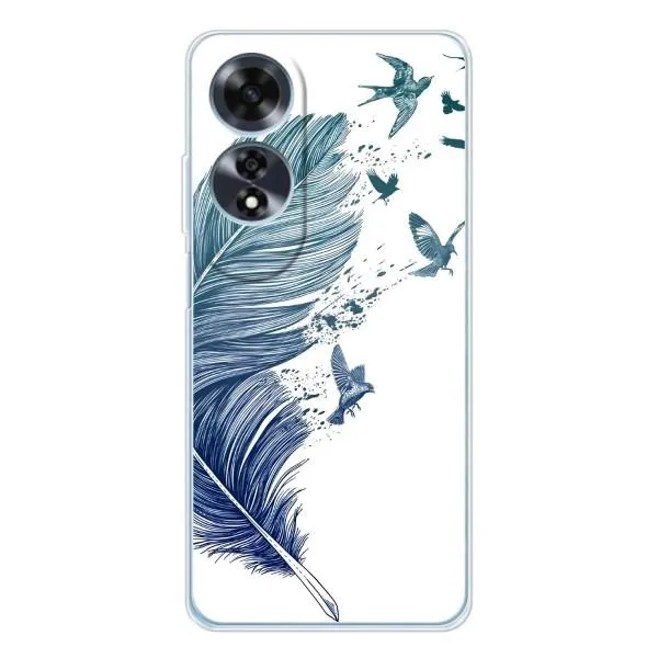 Чехол с принтом «Перышко» для OPPO A60 5G Чехол с принтом «Перышко» для OPPO A60 5G