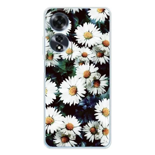 Чехол с принтом «Ромашки» для OPPO A60 5G Чехол с принтом «Ромашки» для OPPO A60 5G