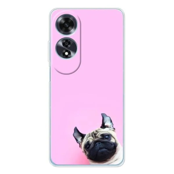 Чехол с принтом «Смешная собака» для OPPO A60 5G Чехол с принтом «Смешная собака» для OPPO A60 5G