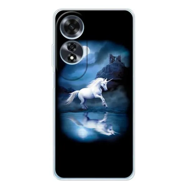 Чехол с принтом «Единорог» для OPPO A60 5G
