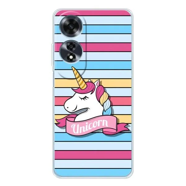 Чехол с принтом «Unicorn» для OPPO A60 5G