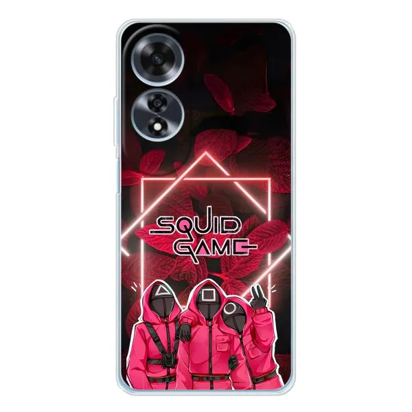 Чохол з принтом «Охоронці Гра кальмара» для OPPO A60 5G
