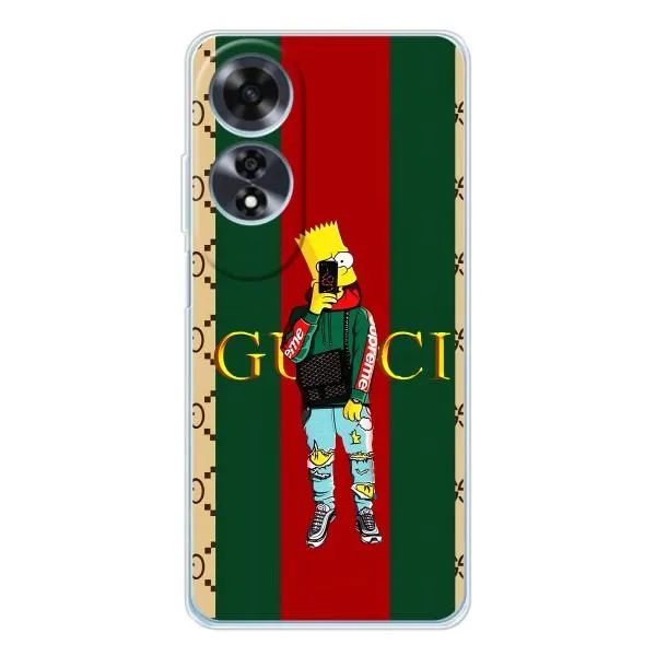 Чехол с принтом «Барт ГУЧЧИ» для OPPO A60 Чехол с принтом «Барт ГУЧЧИ» для OPPO A60