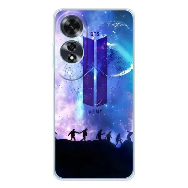 Чохол з принтом «Army BTS» для OPPO A60