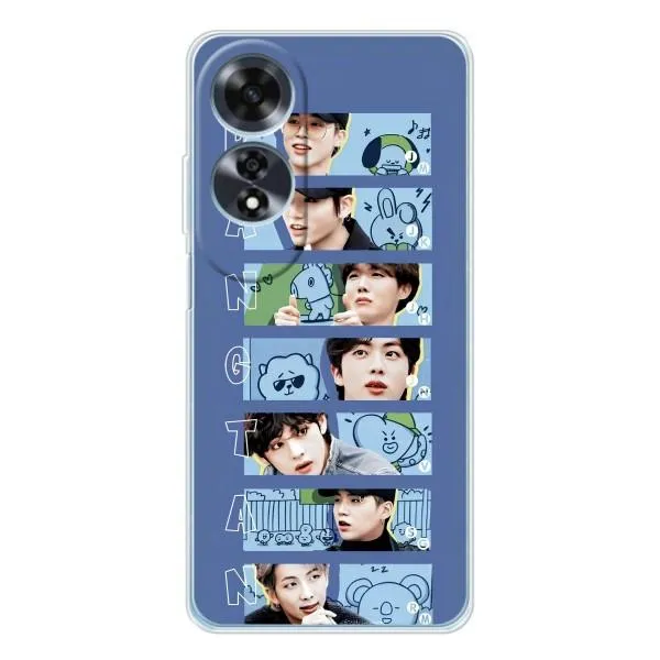 Чохол з принтом «Bangtan» для OPPO A60