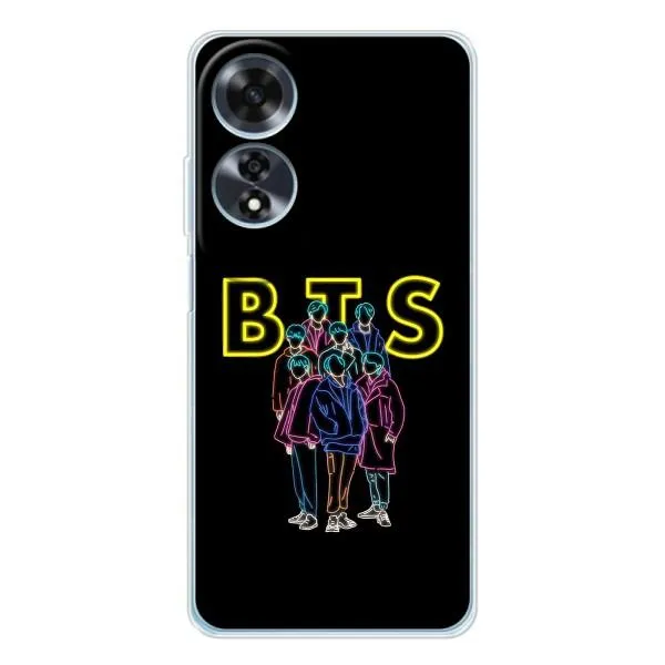 Чохол з принтом «BTS стайл» для OPPO A60