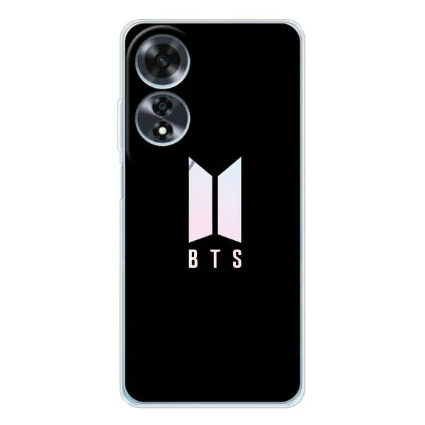 Чохол з принтом «Лого BTS» для OPPO A60