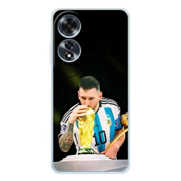 Чехол с принтом «Кубок Месси» для OPPO A60