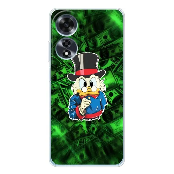 Чехол с принтом «Скрудж МакДак» для OPPO A60