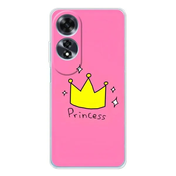 Чехол с принтом «Princess» для OPPO A60 Чехол с принтом «Princess» для OPPO A60