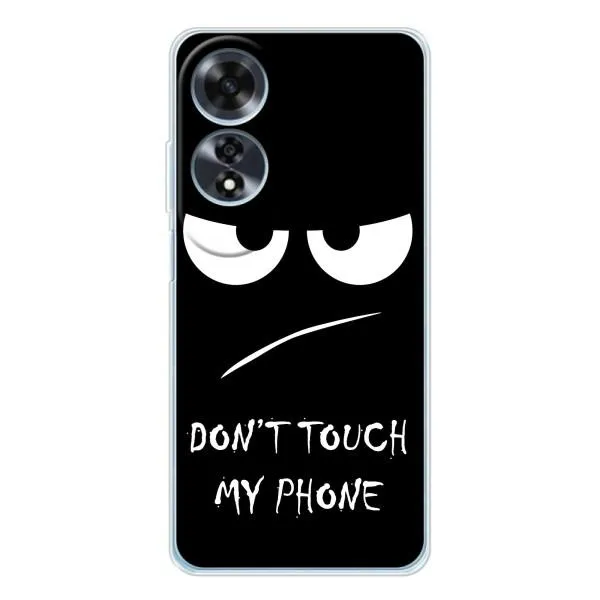 Чехол с принтом «Dont Touch» для OPPO A60