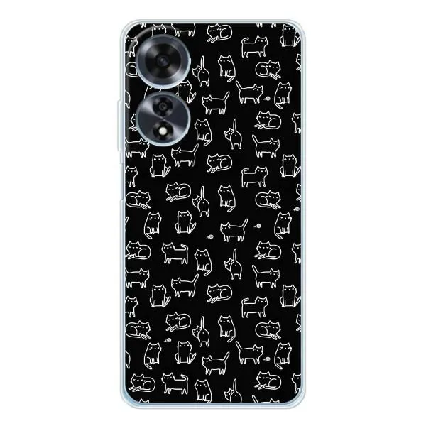 Чехол с принтом «Меленькие котики» для OPPO A60 Чехол с принтом «Меленькие котики» для OPPO A60