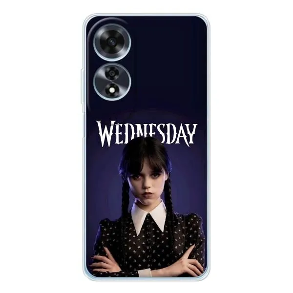 Чохол з принтом «Wednesday» для OPPO A60