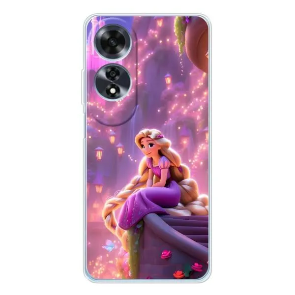 Чехол с принтом «Рапунцель в замке» для OPPO A60 Чехол с принтом «Рапунцель в замке» для OPPO A60