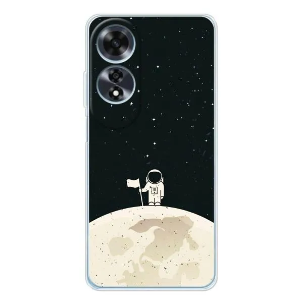 Чехол с принтом «На луне» для OPPO A60
