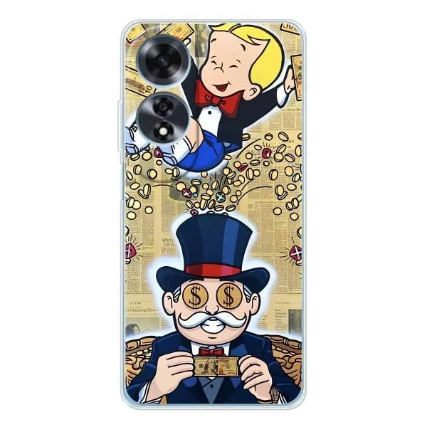 Чехол с принтом «Монополия Мен» для OPPO A60