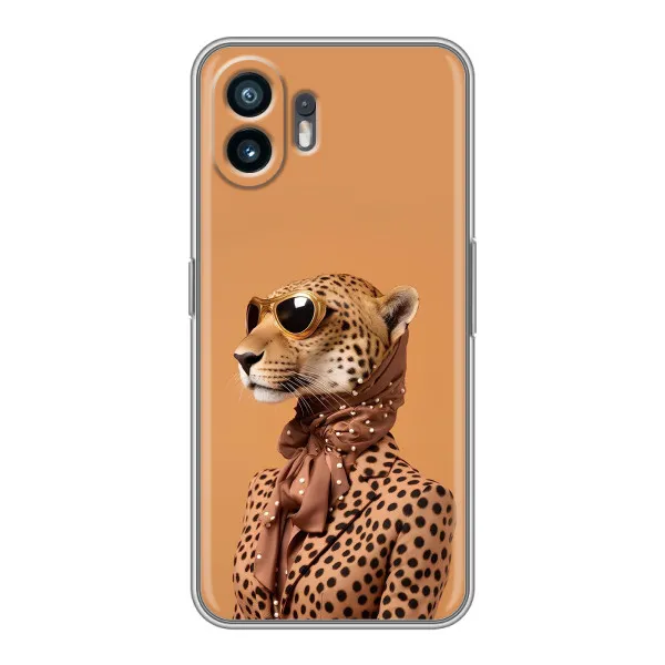Чехол с принтом «Стильный леопард» для OPPO A6k
