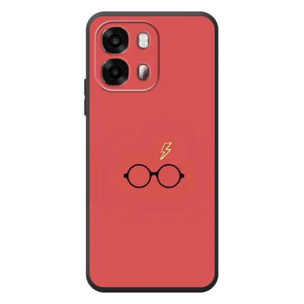 Чохол з принтом «шрам та окуляри» для OPPO A6s