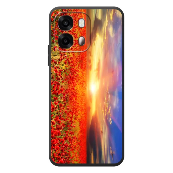 Чехол с принтом «Поле тюльпанов» для OPPO A6s