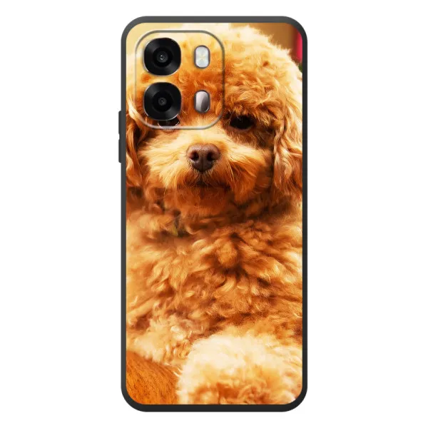 Чехол с принтом «Щенок Бишон» для OPPO A6s